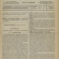 1021 - Page 1009 - Sommaire / Hospice de Bicêtre. M. Legrand du Saulle. Les épileptiques. Particularités cliniques. - État mental. - Actes criminels