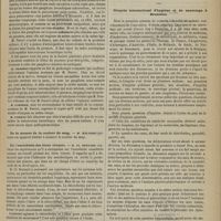 1025 - Page 1013 - Société de biologie. Séance du 28 octobre 1876. Communications. Relation entre les lésions du poumon et celles des ganglions trachéo-bronchiques chez les enfants. M. Parrot / De la mesure de la couleur du sang. M. Malassez / De l'anesthésie des êtres vivants. M. Cl. Bernard / Variétés. Congrès international d'hygiène et de sauvetage à Bruxelles