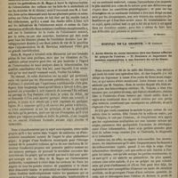 1030 - Page 1018 - Séance de l'Académie de médecine. [Dr Brochin] / Hôpital de la Charité. M. Gosselin. I. Accès fébrile de cause inconnue chez une femme affectée de polype de l'utérus. - II. Douleurs et impotence du membre consécutives à une fracture du col du fémur