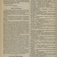 1034 - Page 1022 - Académie de médecine. Séance du 31 octobre 1876. Discussion sur l'allaitement. M. Hervieux. M. Magne / L'École d'anthropologie / Cours libres de l'École pratique