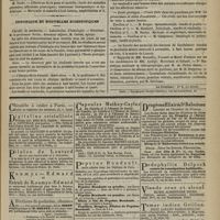1035 - Page 1023 - Cours libres de l'École pratique / Chronique et nouvelles scientifiques. Faculté de médecine / Clinique de la Faculté. Hôtel-Dieu / Hôpital Saint-Louis / Ecole pratique. - Cours faits dans les pavillons par MM. les prosecteurs et aides d'anatomie