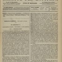 1037 - Page 1025 - Sommaire / Hospice de Bicêtre. M. Legrand du Saulle. Les épileptiques. Particularités cliniques. - État mental. - Actes criminels