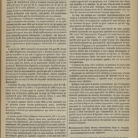 1079 - Page 1067 - Revue clinique hebdomadaire. Splénotomie chez l'homme. - Conséquences physiologiques et phénomènes consécutifs / Établissement d'une fausse articulation dans la branche montante droite du maxillaire inférieur, pour remédier aux conséquences d'une ankylose