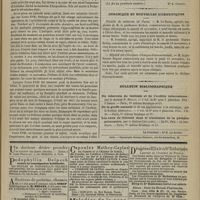 1083 - Page 1071 - Variétés. La mort du Dauphin Louis XVII. (La fin au prochain numéro) / Chronique et nouvelles scientifiques. Faculté de médecine de Paris / Hôpital des Cliniques. Clinique d'accouchement / Bulletin bibliographique