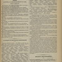 1091 - Page 1079 - Variétés. Lettres sur l'enseignement de la médecine en Allemagne. Annexe / Thèses soutenues à la Faculté de médecine de Paris pendant l'année 1876 / Chronique et nouvelles scientifiques. Corps de santé de la marine / Faculté de médecine de Paris. Avis / Cours complémentaire sur les maladies mentales et nerveuses / Cours d'histoire et de chirurgie de la médecine / Maladies de la peau et syphilis / L'opération de la pierre en 1474 / Bulletin bibliographique