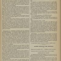 1113 - Page 1101 - Société de biologie. Séance du 25 novembre 1876. Communications. Épidémie de tétanie. M. Magnan / Phénomènes de sidération produits par une irritation des nerfs laryngés. M. Charcot / Dosage de l'urée dans le sang. M. Picard / Tératologie. M. Jousset / Société médicale des hôpitaux. Séance du 24 novembre 1876. Présentation de malades / Communication. Épidémie de fièvre typhoïde. M. Besnier