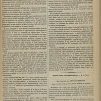 1119 - Page 1107 - Hôpital des Enfants-Malades. M. Bouchut. Traitement de la fièvre typhoïde chez les enfants. - Méthode abortive par l'émétique. - Traitement par les purgatifs salins. - Traitement par les toniques. - Traitement par les lotions froides / Hôtel-Dieu de Marseille. M. A. Fabre. De l'anémie par affection cardiaque. (Leçon recueillie par M. A. Gros...)