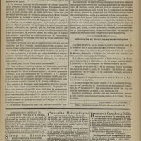 1123 - Page 1111 - Bibliographie. I. Dictionnaire de botanique, par H. Baillon. - II. Dictionnaire de chimie, par Ad. Wurtz. - III. Guide pratique pour servir à l'examen des caractères... que doivent présenter les préparations pharmaceutiques, par Lepage et Patrouillard. - IV. Instruction sur l'essai chimique des médicaments. - V. Procédés pratiques pour l'analyse des urines, par Delefosse / Chronique et nouvelles scientifiques. Hôpitaux de Paris / Hôpital de la Charité / École pratique des hautes études