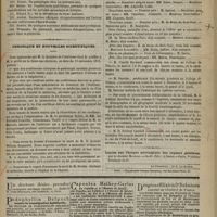 1131 - Page 1119 - Thèses soutenues à la Faculté de médecine de Paris pendant l'année 1876 / Chronique et nouvelles scientifiques. École de médecine de Clermont-Ferrand