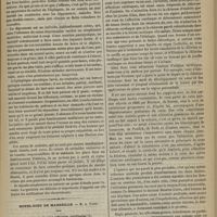 1135 - Page 1123 - Hospice de Bicêtre. M. Legrand du Saulle. Les épileptiques. Particularités cliniques. - État mental. - Actes criminels / Hôtel-Dieu de Marseille. M. A. Fabre. De l'anémie par affection cardiaque. (Leçon recueillie par M. A. Gros...)