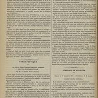 1168 - Page 1156 - Hospice de Bicêtre. M. Legrand du Saulle. Les épileptiques. Particularités cliniques. - État mental. - Actes criminels / Thérapeutique. Le vin de Saint-Raphaël naturel, comparé aux vins pharmaceutiques ; par M. le Docteur Xavier Blanchin / Académie de médecine. Séance du 21 décembre 1876. Correspondance officielle