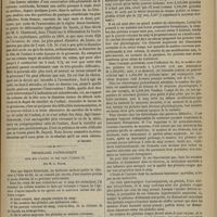 1175 - Page 1163 - Revue clinique hebdomadaire. Grossesse gémellaire. - Développement excessif du ventre, cause de dyspnée / Déformation du bassin chez une femme cyphotique enceinte de sept mois et demi / Physiologie pathologique. Note sur l'action du fer dans l'anémie ; par M. G. Hayem