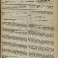 1189 - Page 1177 - Sommaire / Séance de l'Académie de médecine. [Dr Victor Revillout] / Hôtel-Dieu. M. Rigal. De l'insuffisance mitrale