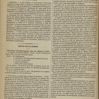 1192 - Page 1180 - Traitement de l'eczéma sec de la face (Hardy) / De la valeur de la cautérisation modificatrice appliquée au traitement de la fistule lacrymale ; par le Docteur E. Chamoin / Revue de la presse. Des abcès rétropharyngiens chez les enfants (J. Bokai)