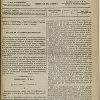 1205 - Page 1193 - Sommaire / Séance de l'Académie de médecine. [Dr Victor Revillout] / Hôtel-Dieu. M. Rigal. De l'insuffisance mitrale