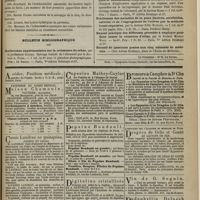 1219 - Page 1207 - Thèses soutenues à la Faculté de médecine de Paris pendant l'année 1876 / Bulletin bibliographique