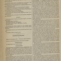 0024 - Page 12 - Société de chirurgie. Séance du 3 janvier 1876. Rapports / Élections / Société de biologie. Séance du 24 décembre 1876. Correspondance. Communications. Développement du système nerveux périphérique chez l'embryon. M. Pouchet, au nom de M. Tourneux et en son propre nom / De la direction centrifuge de la sensibilité dans les nerfs sensitifs. M. Laborde