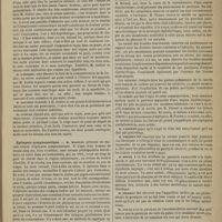 0025 - Page 13 - Société de biologie. Séance du 24 décembre 1876. Communications. De la direction centrifuge de la sensibilité dans les nerfs sensitifs. M. Laborde / Épilepsie symptomatique. M. Magnan / Lésions du système nerveux chez les malades atteints de paralysies diphthéritiques. M. Pierret / De la fuchsine et du vin au spectroscope. M. Malassez / Du bromure d'éthyle. M. Rabuteau