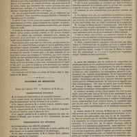 0040 - Page 28 - Laboratoire de M. Marey. Recherches sur le sentiment comparé au mouvement ; par M. Ch. Richet / Académie de médecine. Séance du 9 janvier 1877. Correspondance officielle / Correspondance non officielle / Présentation de pièces anatomiques / Discussion