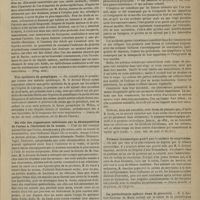 0049 - Page 37 - Revue de la presse. Du danger de la section du filet chez les nouveau-nés. (Gaz. Obstétric) / Épithélioma térébrant du maxillaire supérieur. (Prog. méd.) / Une épidémie de pemphigus. (Journ. de la Soc. de méd. et de pharm. de la Haute-Vienne) / Dur rôle des organismes inférieurs sur la décomposition de l'urine à l'intérieur de la vessie. (Gaz. hebdom.) / Une nouvelle espèce de purpura. (Gaz. heb. de méd. et de chir) / Tétanos traumatique guéri par le sulfate de strychnine. (Journ. de méd. et de pharm. de l'Algérie) / La pectoriloquie aphone dans la pleurésie