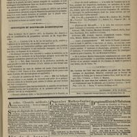 0051 - Page 39 - Société de chirurgie. Séance du 10 janvier 1877. Présentation de pièces / Chronique et nouvelles scientifiques. Faculté de médecine de Paris. - Avis / Faculté mixte de Lille / Corps de santé militaire / Hôpitaux de Marseille / Cours d'accouchements
