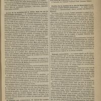 0057 - Page 45 - Société de biologie. Séance du 13 janvier 1877. Communications. Application des métaux sur des parties anesthésiées. M. Charcot, avec l'aide de M. Burq / Action de la morphine sur la rétine, dans les cas de morphinisme chronique. M. Laborde / Grossesse tubaire. M. Davaine / Facilité de la rotation de la tête du foetus dans la présentation occipito-iliaque postérieure. M. Budin / Polyopie monoculaire. M. Cadiat, démonstration de M. Giraud-Teulon