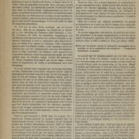 0070 - Page 58 - Revue clinique hebdomadaire. Cancer de l'oesophage et du cardia, ultérieurement généralisé / Chute sur les pieds, suivie de paralysie incomplète de la motilité et de la sensibilité des membres. - Congestion médullaire probable