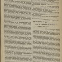 0071 - Page 59 - Revue clinique hebdomadaire. Chute sur les pieds, suivie de paralysie incomplète de la motilité et de la sensibilité des membres. - Congestion médullaire probable / Royal College of Surgeons. M. Tim. Holmes. Leçons sur le traitement des anévrysmes. (Traduites de l'anglais par le Dr C. Caussidou)