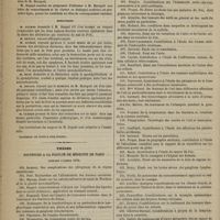 0090 - Page 78 - Académie de médecine. Séance du 23 janvier 1877. Rapport. M. Depaul, au nom d'une commission dont il faisait partie avec MM. Hirtz et Jacquemier, un mémoire de M. le Professeur Herrgott... : Du spondylisème, ou affaiblissement vertébral, produit par le mal de Pott, cause nouvelle d'altération pelvienne, comparée à la spondylolisthésis ou glissement vertébral / Discussion / Thèses soutenues à la Faculté de médecine de Paris pendant l'année 1876