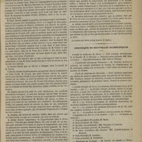 0107 - Page 95 - Société médicales des hôpitaux. Séance du 26 janvier 1877. Suite de la discussion sur les bains froids dans la fièvre typhoïde. M. Peter / Chronique et nouvelles scientifiques. Faculté de médecine de Paris / Faculté des sciences de Clermont / École de médecine de Marseille / Société clinique de Paris. Constitution, but et composition de la Société / Hôpitaux de Toulouse