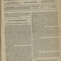 0117 - Page 105 - Sommaire / Revue clinique hebdomadaire. Ouverture du cours de pathologie à la Faculté / Anévrysme de l'aorte ouvert dans les bronches