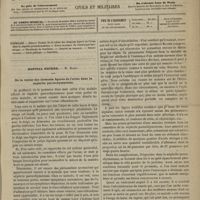 0125 - Page 113 - Sommaire / Hôpital Necker. M. Hardy. De la valeur des éléments figurés de l'urine dans la néphrite parenchymateuse