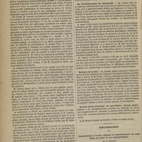 0130 - Page 118 - Société de biologie. Séance du 3 février 1877. Communications. Applications métalliques sur les parties anesthésiques. M. Charcot / Du développement de l'allantoïde. M. Cadiat / Analyse de la bille. M. Albert Robin / Section intra-crânienne du nerf facial ; lésions pulmonaires. M. Bochefontaine / Bibliographie. Contribution à l'étude clinique et expérimentale du bain froid, au point de vue antipyrétique. Par C. Hussenet...