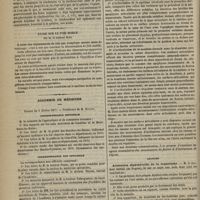 0138 - Page 126 - Thérapeutique sur l'avantage qu'il y aurait à remplacer la quinine par la cinchonidine dans le traitement des fièvres intemittentes ; par M. Weddell / Étude sur le foie mobile ; par M. le Docteur Blet / Académie de médecine. Séance du 6 février 1877. Correspondance officielle / Correspondance non officielle / Communication sur les mouvements de flexion et d'inclinaison de la colonne vertébrale / Lecture. Altération diphthéroïde de la coqueluche. M. le Docteur Delthil...