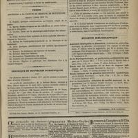 0139 - Page 127 - Académie de médecine. Séance du 6 février 1877. Lecture. Altération diphthéroïde de la coqueluche. M. le Docteur Delthil... / Thèses soutenues à la Faculté de médecine de Montpellier pendant l'année 1876 / Chronique et nouvelles scientifiques. École de médecine d'Arras / Bulletin bibliographique