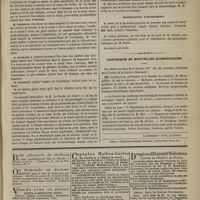0147 - Page 135 - Société de chirurgie. Séance du 7 février 1877. Communications. M. Le Dentu : Corps étrangers du pharynx ; Sacro-coxalgie blennorrhagique / Présentation d'instruments / Chronique et nouvelles scientifiques