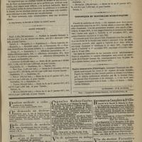 0155 - Page 143 - Société médicale des hôpitaux. Séance du 9 février 1877. Suite de la discussion sur les bains froids dans la fièvre typhoïde. M. Féréol / Santé publique / Chronique et nouvelles scientifiques. Faculté de médecine de Paris