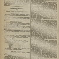0160 - Page 148 - Laboratoire de M. Vulpian. Sur les propriétés physiologiques et thérapeutiques de la glycérine ; par A. Catillon / Académie de médecine. Séance du 13 février 1877. Correspondance officielle / Correspondance non officielle / Élection / Éloge de M. De Kergaradec