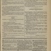 0171 - Page 159 - Revue de la presse. Maladies syphilitiques des yeux. (J. Hock). (Wiener Klinik, 1876, nos 3 et 4, et D. med. Wochenschr., 1877, p. 9.) / Thèses soutenues à la Faculté de médecine de Montpellier pendant l'année 1876 / Chronique et nouvelles scientifiques. Museum d'histoire naturelle / Bulletin bibliographique