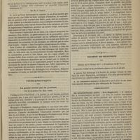 0193 - Page 181 - Royal College of Surgeons. M. Tim. Holmes. Leçons sur le traitement des anévrysmes. (Traduites de l'anglais par le Dr C. Caussidou) / Physiologie sur le retour de la contractilité, dans un muscle dans lequel. Cette propriété a disparu sous l'influence de courants d'induction énergiques ; par M. G. Carlet / Thérapeutique. La goutte traitée par un goutteux ; par M. le Docteur TH. Max. Sorel / Société de chirurgie. Séance du 21 février 1877. Communication. Du lymphadénome malin. - Son diagnostic. M. Trélat