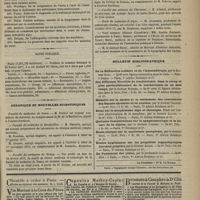 0203 - Page 191 - Thèses soutenues à la Faculté de médecine de Paris pendant l'année 1876 / Santé publique / Chronique et nouvelles scientifiques. Faculté de médecine de Paris / Faculté de médecine de Montpellier / Faculté de médecine de Nancy / Collège de France / Faculté des sciences de Clermont / École de médecine d'Alger / Bulletin bibliographique