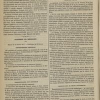0210 - Page 198 - Hôpital du Midi. M. Mauriac. Ulcérations non virulentes des organes génitaux / Académie de médecine. Séance du 27 février 1877. Correspondance officielle / Correspondance non officielle / Éloge de vernois / Présentation de pièces anatomiques. Empoisonnement par l'acide sulfurique. M. Laboulbène