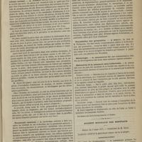 0249 - Page 237 - Société de biologie. Séance du 10 mars 1877. Communications. Diabète maigre, lésion du pancréas. M. Lancereaux / Durcissement des cerveaux avec conservation de leur volume normal. M. Mathias Duval / Pneumonie caséeuse. M. Grancher / Fécondation des grenouilles. M. Moreau, au nom de M. Philippeau / Odontologie. M. Pietkiewicz / Extraction de la cataracte sans iridectomie. M. Badal / Société médicale des Hôpitaux. Séance du 9 mars 1877. Communications. Diarrhée de Cochinchine. M. Libermann