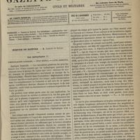 0269 - Page 257 - Sommaire / Hospice de Bicêtre. M. Legrand du Saulle. Les épileptiques
