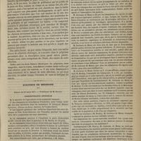 0279 - Page 267 - Hôpital Saint-Louis. M. E. Guibout. Du pityriasis. (Leçons recueillie par M. E. Goëtz...) / Académie de médecine. Séance du 20 mars 1877. Correspondance officielle / Suite de la discussion sur l'étiologie de la fièvre typhoïde. M. Guéneau de Mussy répond successivement à M. Bouley et à M. Jaccoud