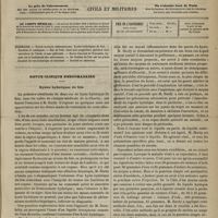 0285 - Page 273 - Sommaire / Revue clinique hebdomadaire. Kystes hydatiques du foie / Hystérie et catalepsie