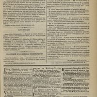 0299 - Page 287 - Santé publique / Chronique et nouvelles scientifiques. Faculté de médecine. - Avis / Concours des hôpitaux / Hôpitaux de Paris. - Amphithéâtre d'anatomie / Collège de France / École de médecine de Besançon