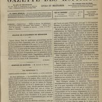 0301 - Page 289 - Sommaire / Séance de l'Académie de médecine [Dr Brochin] / Hospice de Bicêtre. M. Legrand de Saulle. Les épileptiques