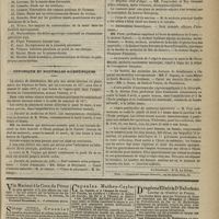 0307 - Page 295 - Thèses soutenues à la Faculté de médecine de Montpellier pendant l'année 1876 / Chronique et nouvelles scientifiques. Faculté de médecine de Paris / Faculté de médecine de Lille / École de médecine de Limoges / Hôpital civil d'Alger / Corps de santé de la marine / Distinctions honorifiques / La gazette médicale de l'Algérie / Cours public d'anatomie des régions appliquée à la chirurgie / Cours particulier de médecine opératoire