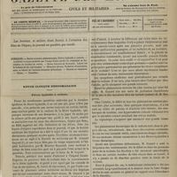 0309 - Page 297 - Sommaire / Revue clinique hebdomadaire. Fièvre typhoïde à rechute